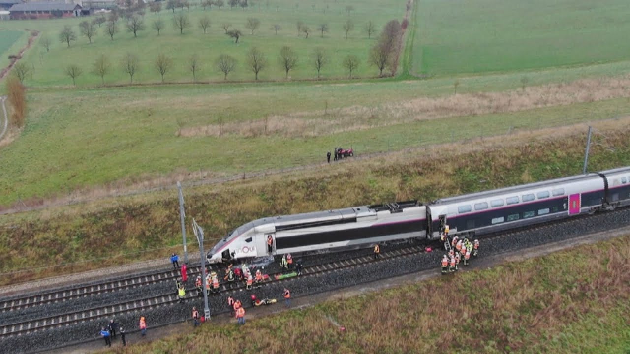 TGV in Frankreich: Hochgeschwindigkeitszug entgleist nahe Straßburg