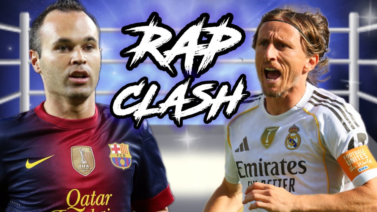 Andrés Iniesta vs Luka Modrić – Le Duel des Génies du Milieu | (Rap Battle)