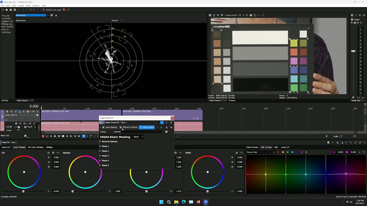Vegas Pro 20 Color Grading