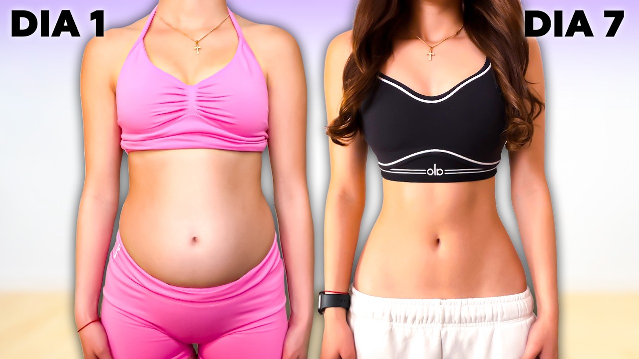 Como Tener CINTURA DE AVISPA y ABDOMEN PLANO En 7 D&Iacute;AS - Rutina Reducir Costillas Anchas En Casa