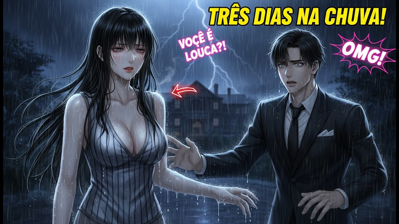 🔥Recapitulação de Manhwa : Desafio de três dias na chuva por uma promessa cruel