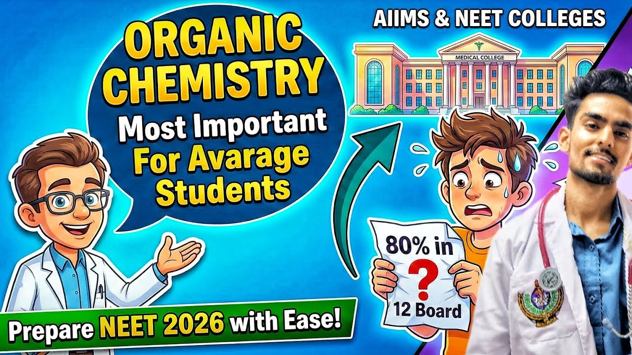 ORGANIC CHEMISTRY To Do For NEET 