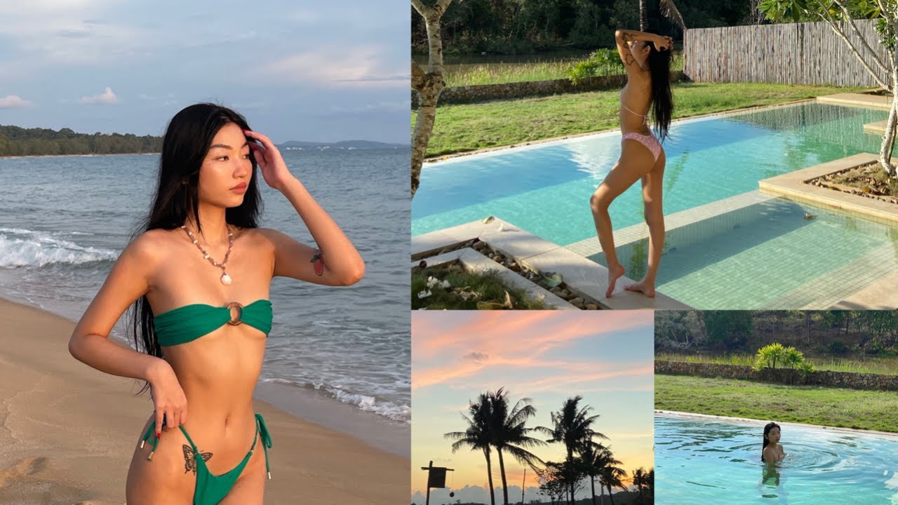 Beach trip with friends + mini bikini haul