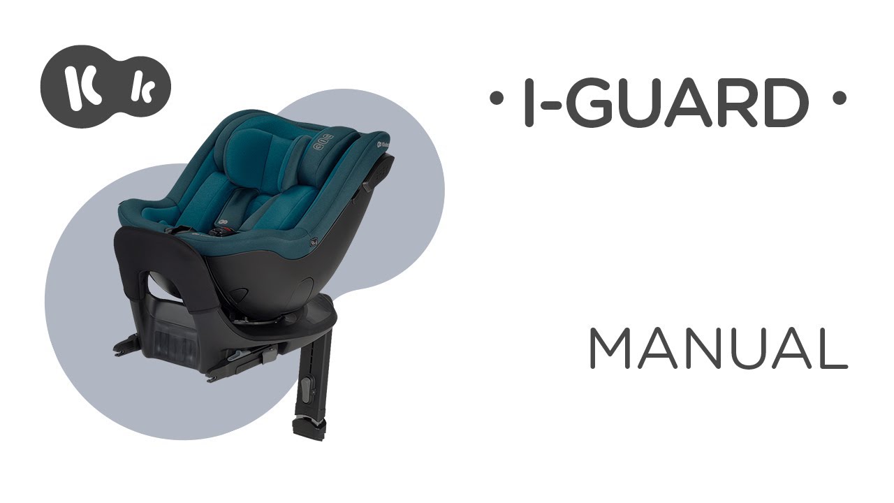 How to install the I-GUARD/I-GUARD PRO car seat by Kinderkraft | How To Video
