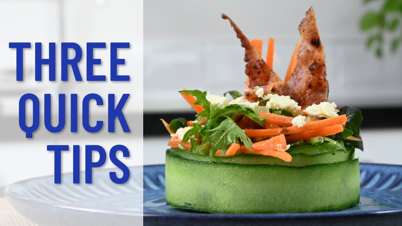 How to Plate Salad