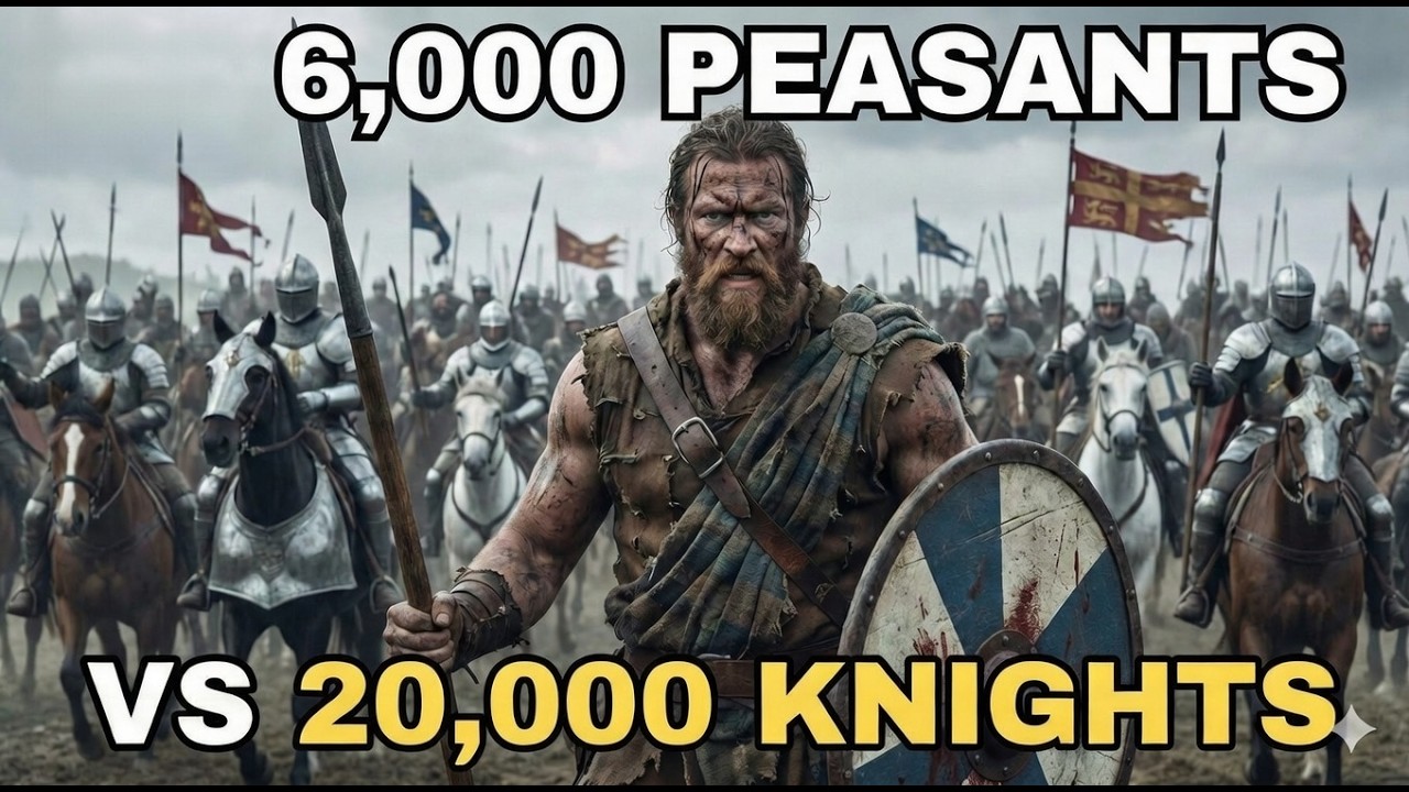 6,000 Peasants vs 20,000 Knights: The Impossible Victory of Stirling Bridge