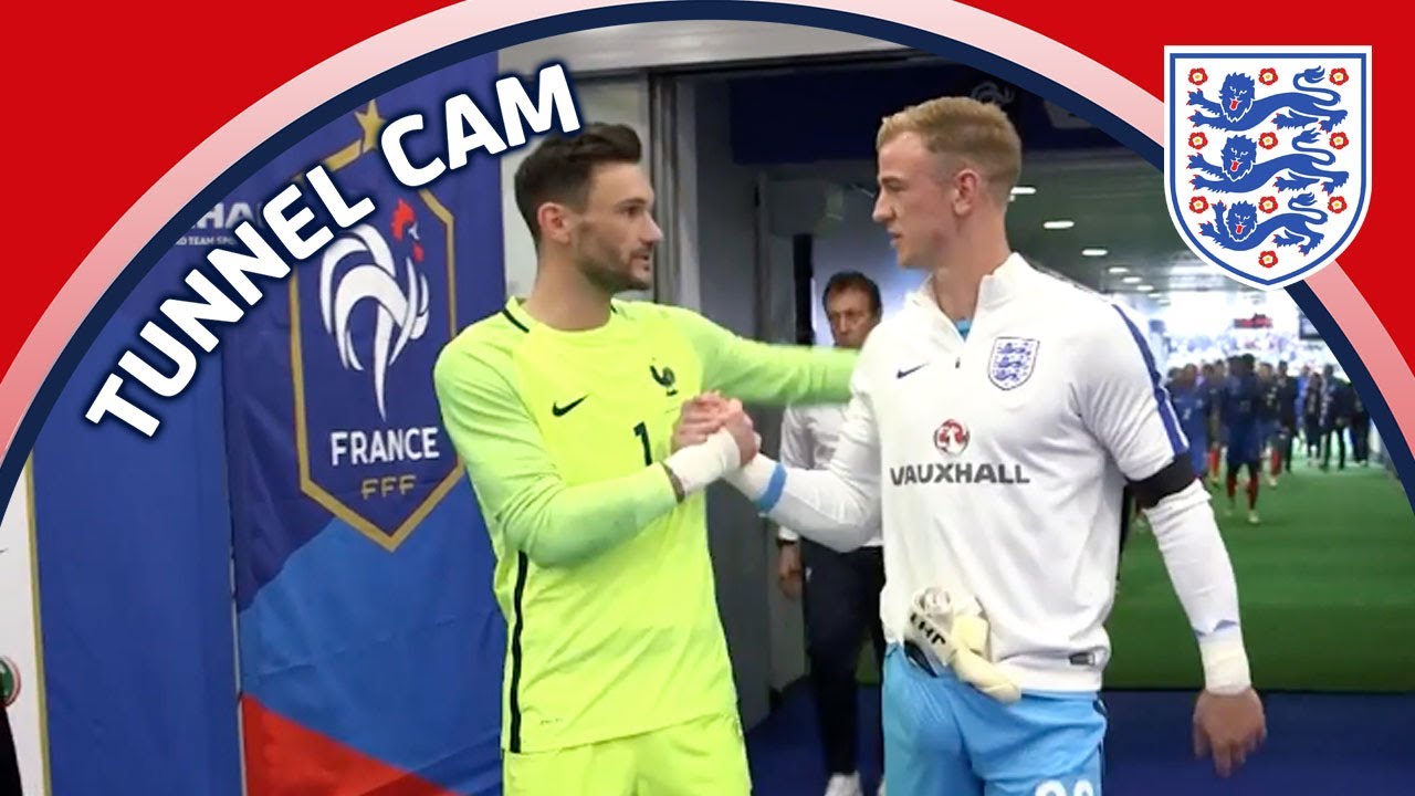 Tunnel Cam - France vs England in Paris | Inside Access