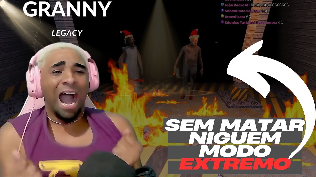INSANO DESAFIO DE NÂO MORRER E NÂO MATAR NINGUEM  MODO EXTREMO + GRANDPA  , GRANNY LEGACY