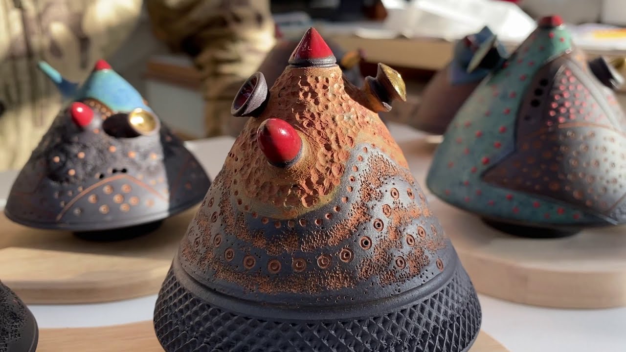Galactic Knights: #GeoffreySwindell #Porcelain  #Ceramics