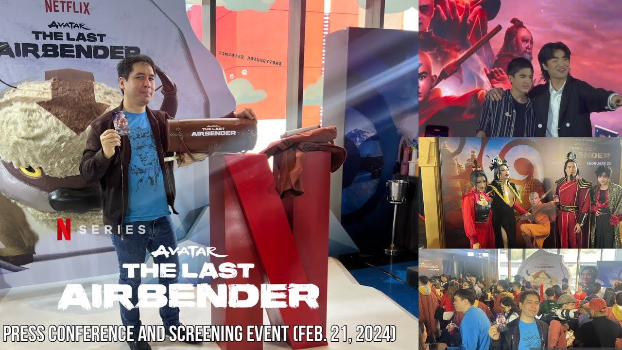 Avatar: The Last Airbender Netflix Press Con and Screening Event 💨🔥🍃🌊 (Feb. 21, 2024)