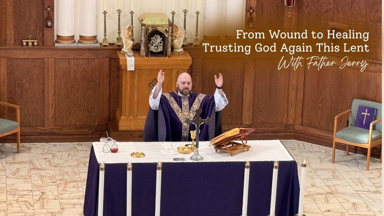 “From Wound to Healing ✝️ Trusting God Again This Lent