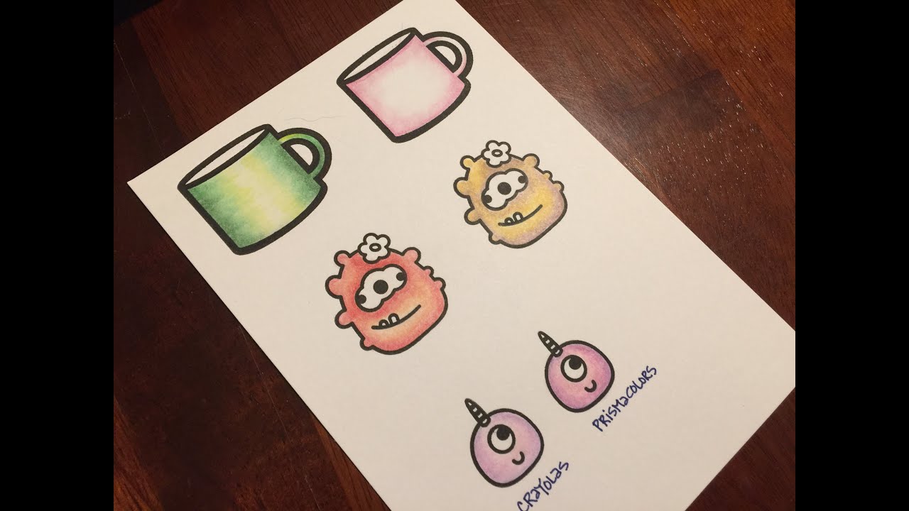 Blending Colored Pencils with Gamsol