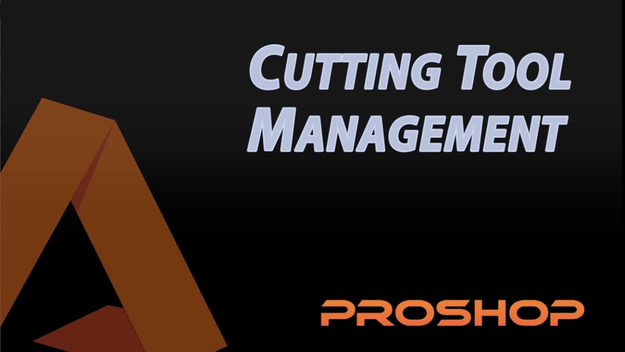ProShop Tool Module Demo