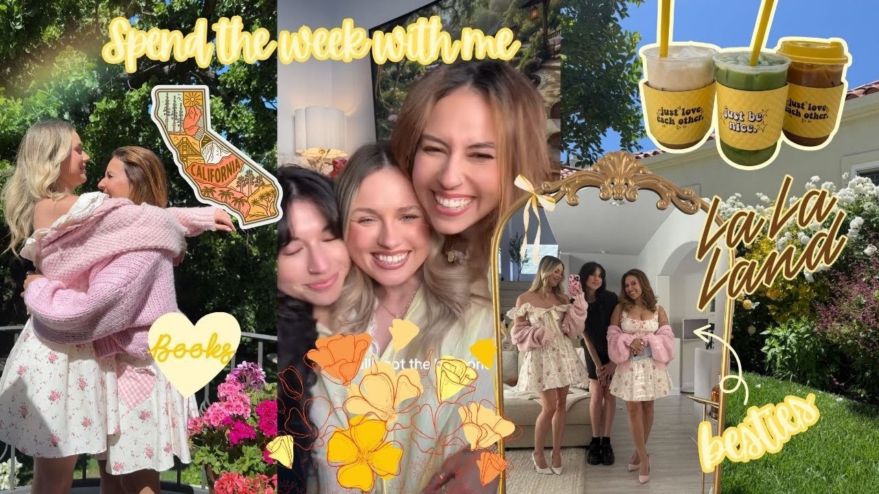 Spend an entire week with me ft. my bestie/ Larry and Marianna taking over LA