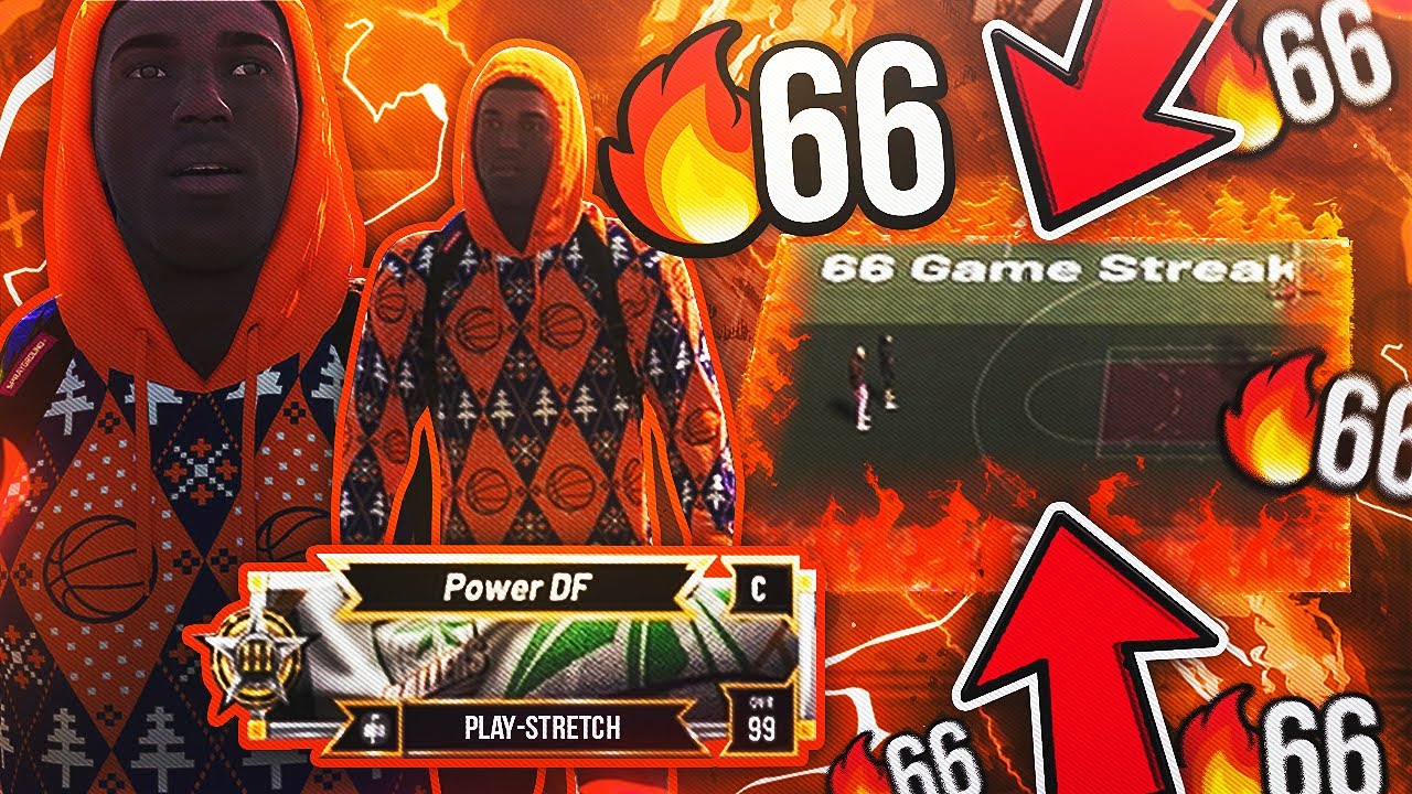 I PULLED up on a HUGE 66 GAME WINSTREAK in NBA 2K20! SECRET PLAYSTRETCH BUILD UNLEASHED..