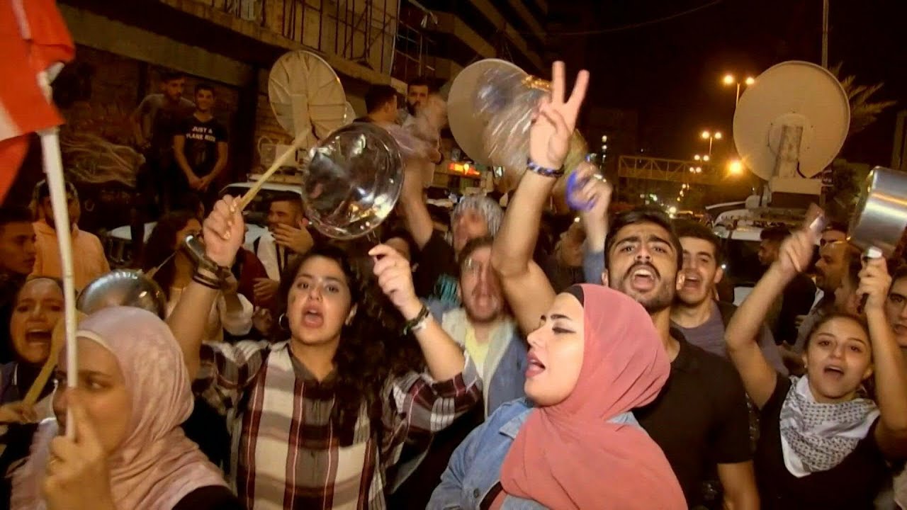 Lebanese take to the streets of Tripoli as protests continue | AFP