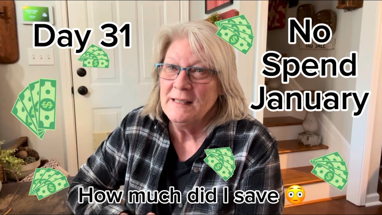 Day 31 No Spend January || HOW MUCH MONEY DID I SAVE 💵 || ￼ You are not gonna believe it !￼
