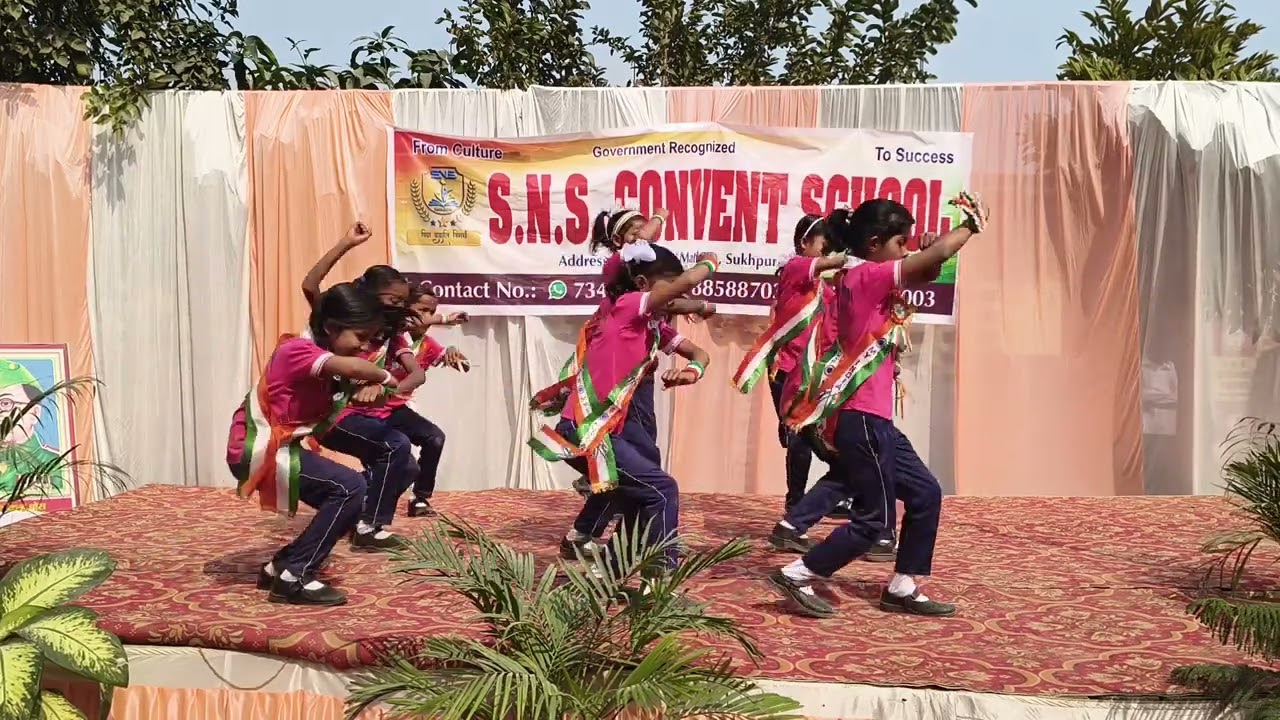 Indian Wale Dance performance || Republic day|| S.N.S. CONVENT SCHOOL#sns #dance #republicday 