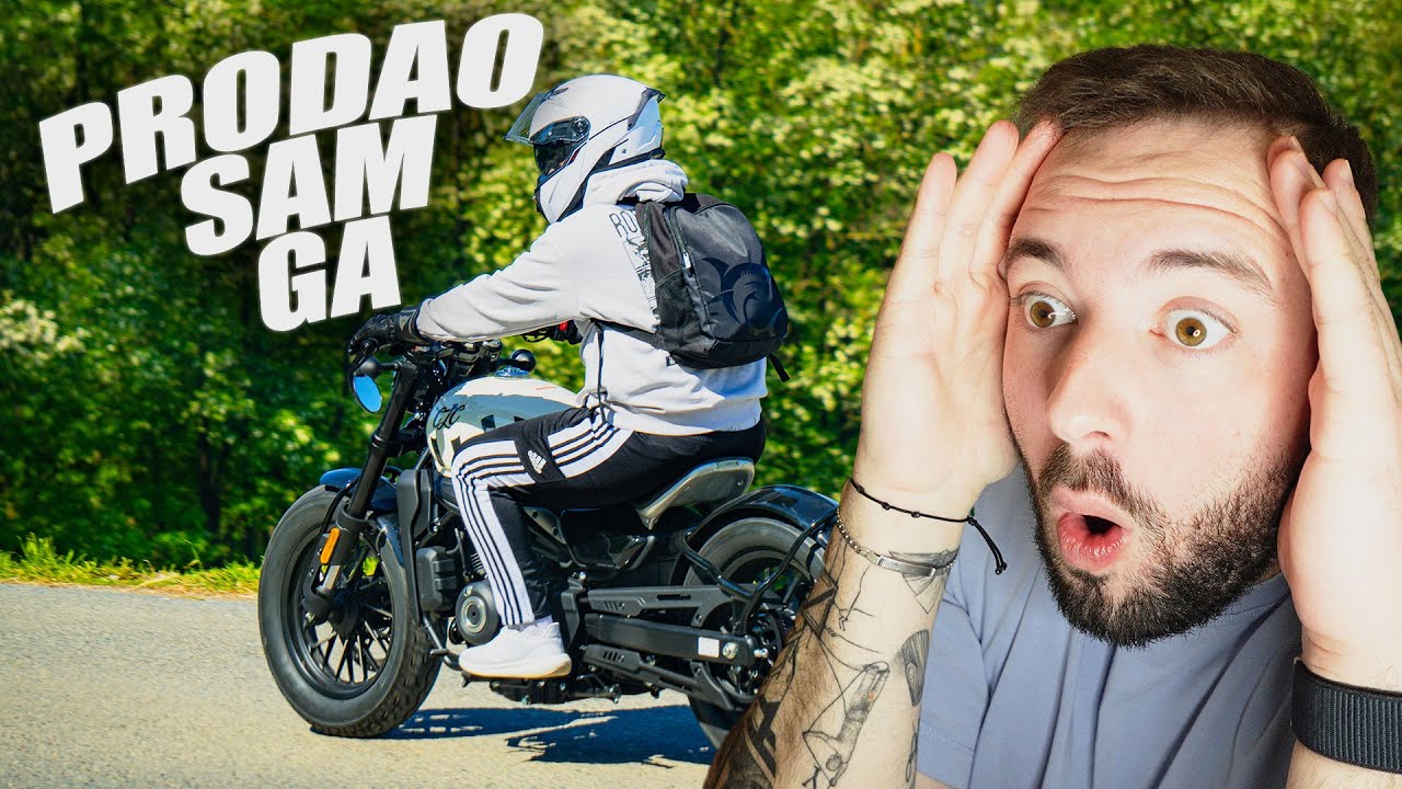 PRODAO SAM GA - ZADNJA VOZNJA SA CLC 450 BOBBER