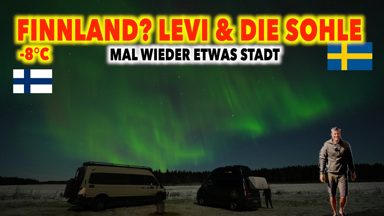 #1289 WIR TRENNEN UNS! Suche nach Wärme | Skigebiete & Levi, Finnland | Mein Flughafen & Polarlicht