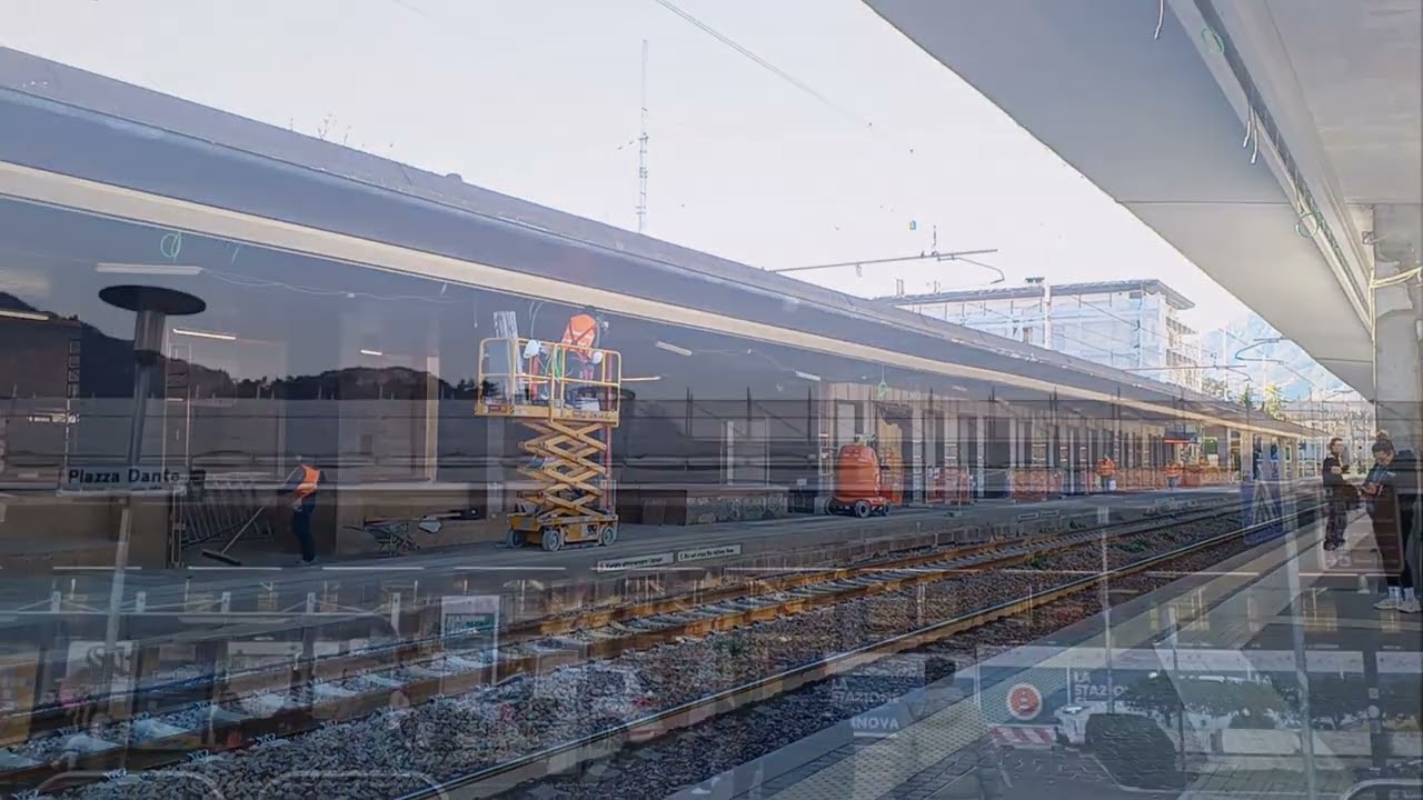 Trento Train Station So Beautiful After Renovation ❤👌✔ Compliments to all the Workers and Government