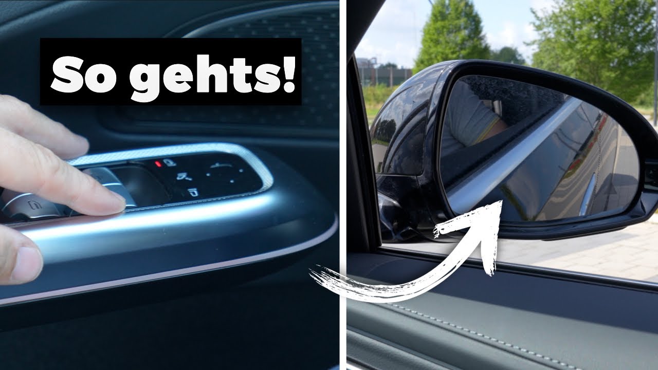 Einparkstellung für Deine Mercedes Außenspiegel richtig einstellen! I Mercedes Tipps