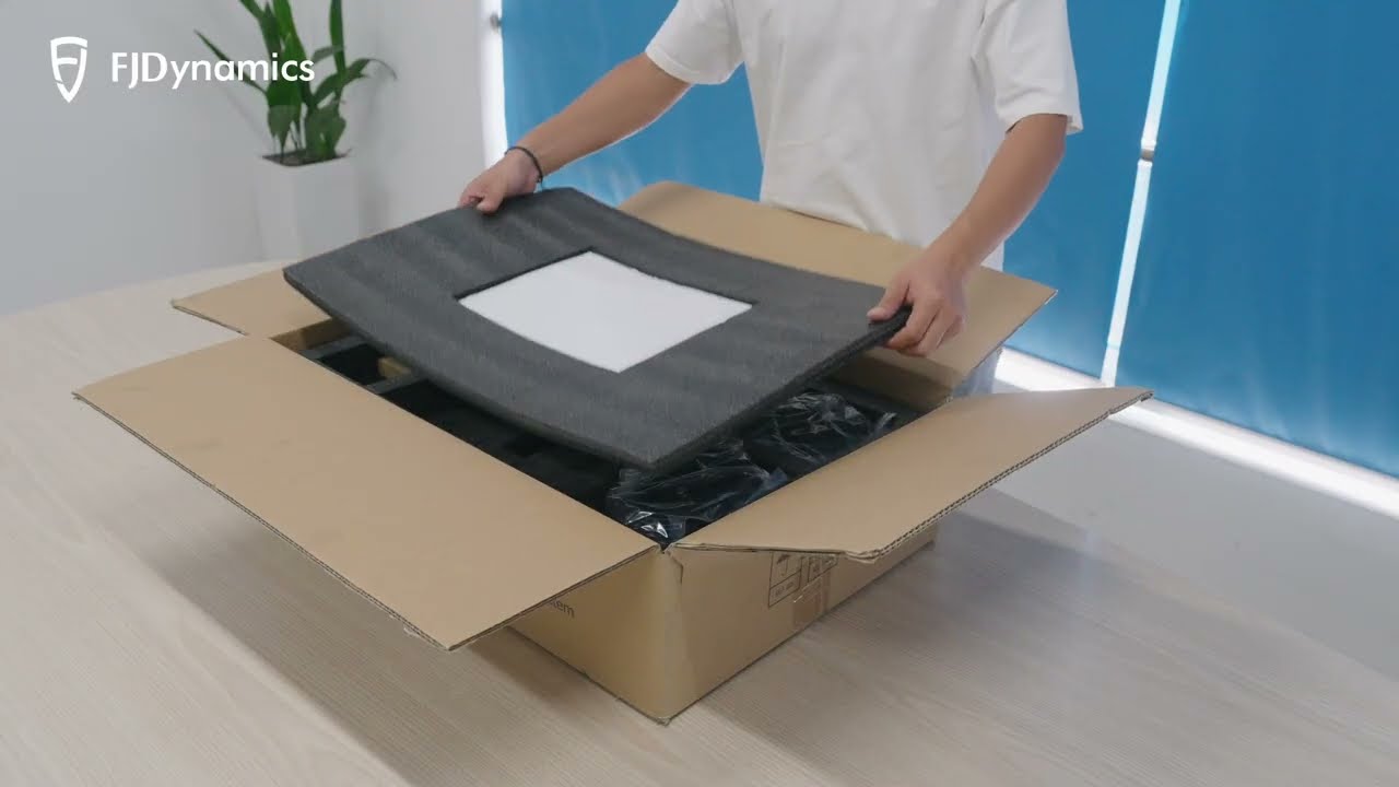 FJDynamics 3D Land Leveling System AL02 Upgrade Package Version Unboxing