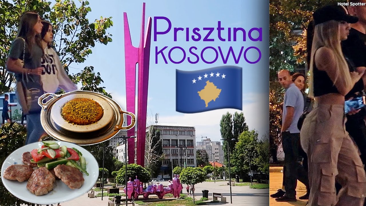 Dzień i noc w... Prisztina, Kosowo | Bałkańskie mięso, kosowskie macchiato i turecki deser | 🇽🇰