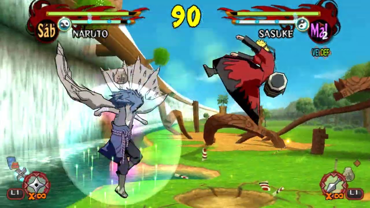 NARUTO ULTIMATE NINJA 6 ATUALIZAÇÃO 3.0 - PARA O PS2