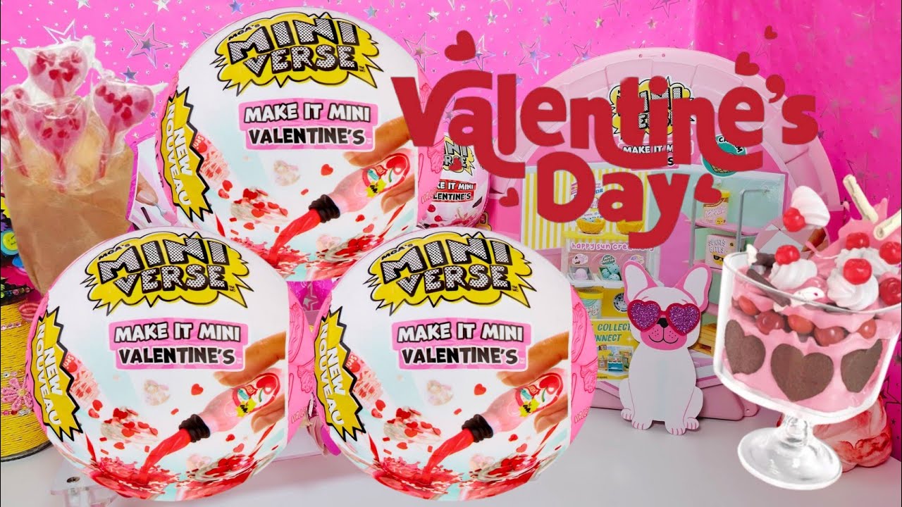 UNBOXING MINIVERSE.Make it Mini VALENTINES! CINDY gets Double.