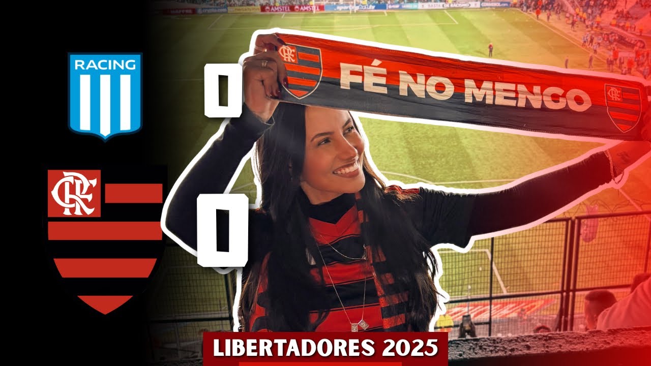 NOITE HISTÓRICA EM AVELLANEDA | Racing 0x0 FLAMENGO | Libertadores 2025