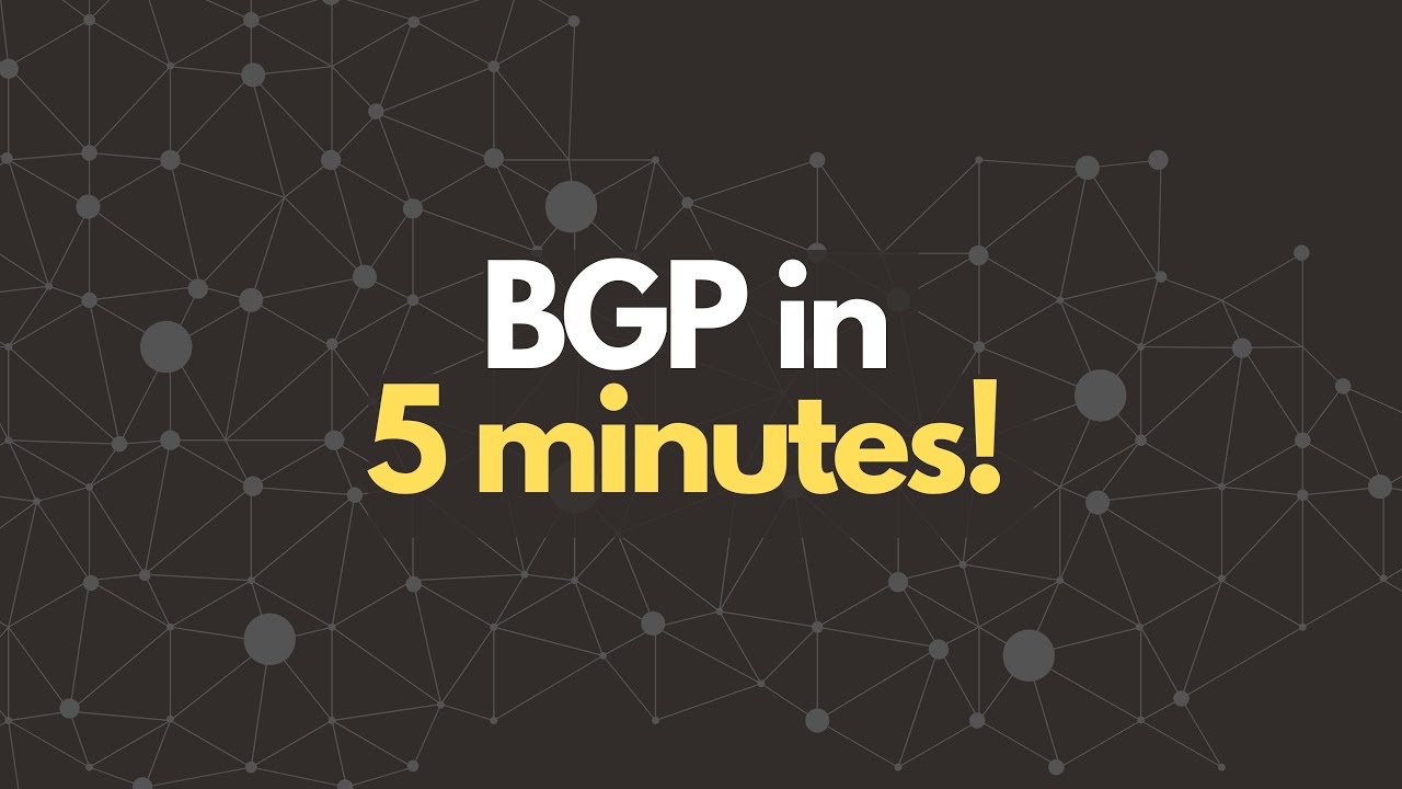BGP Explained: The Internet's Routing Backbone in 5 Minutes!