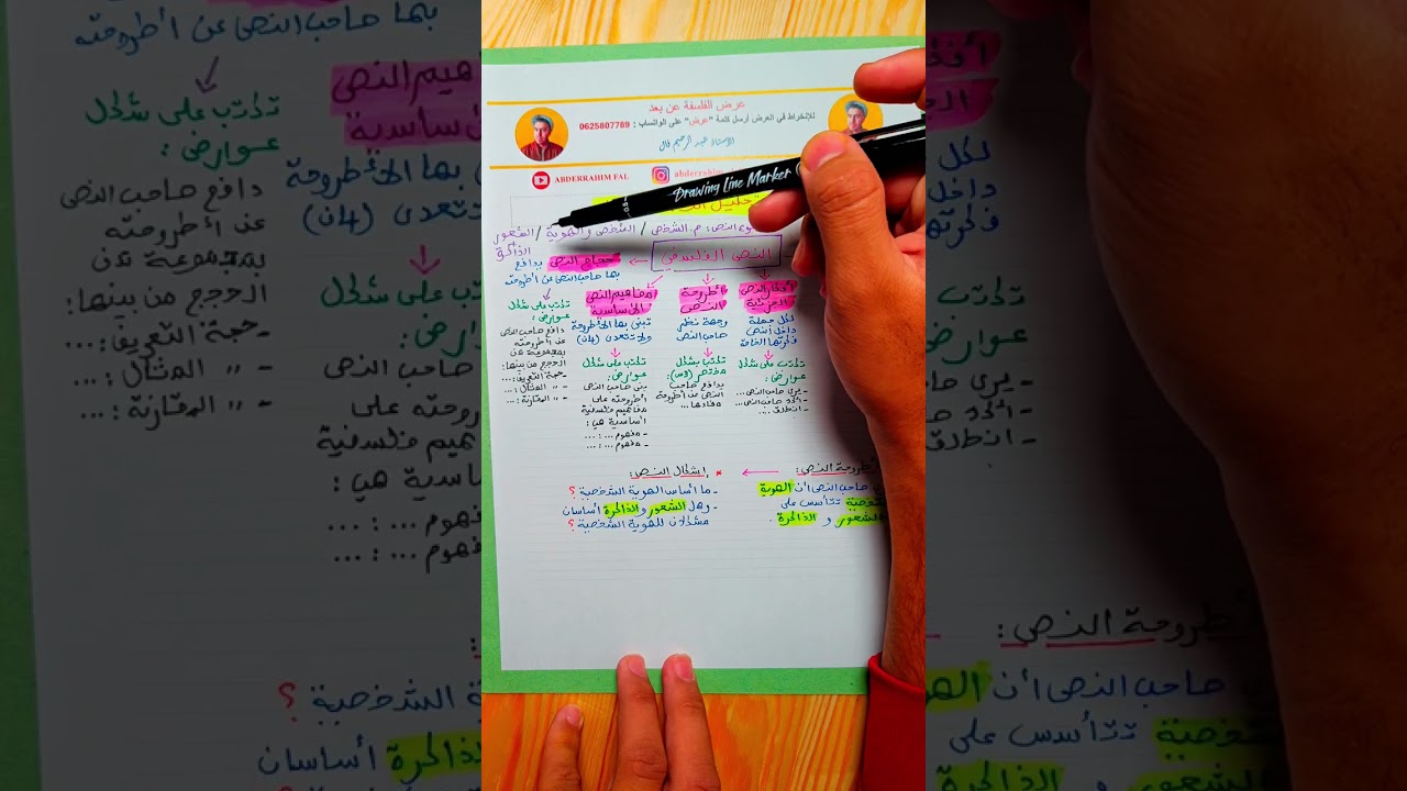 🔴 طريقة تحليل النص الفلسفي 😍