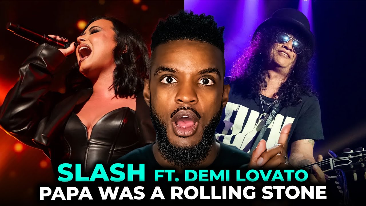 🎵 Slash ft. Demi Lovato - Papa Was A Rolling Stone Temptations cover REACTION