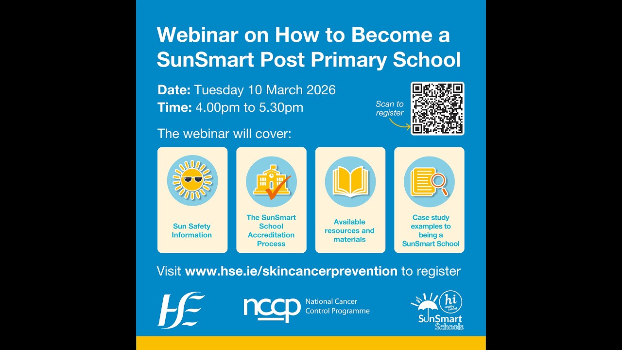 How to Become a SunSmart Post-Primary School