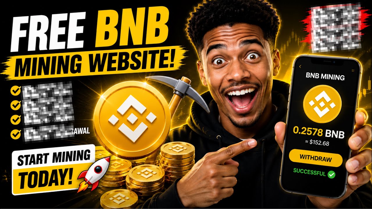 Free BNB Mining Website Review | How It Works + My Withdrawal Experience