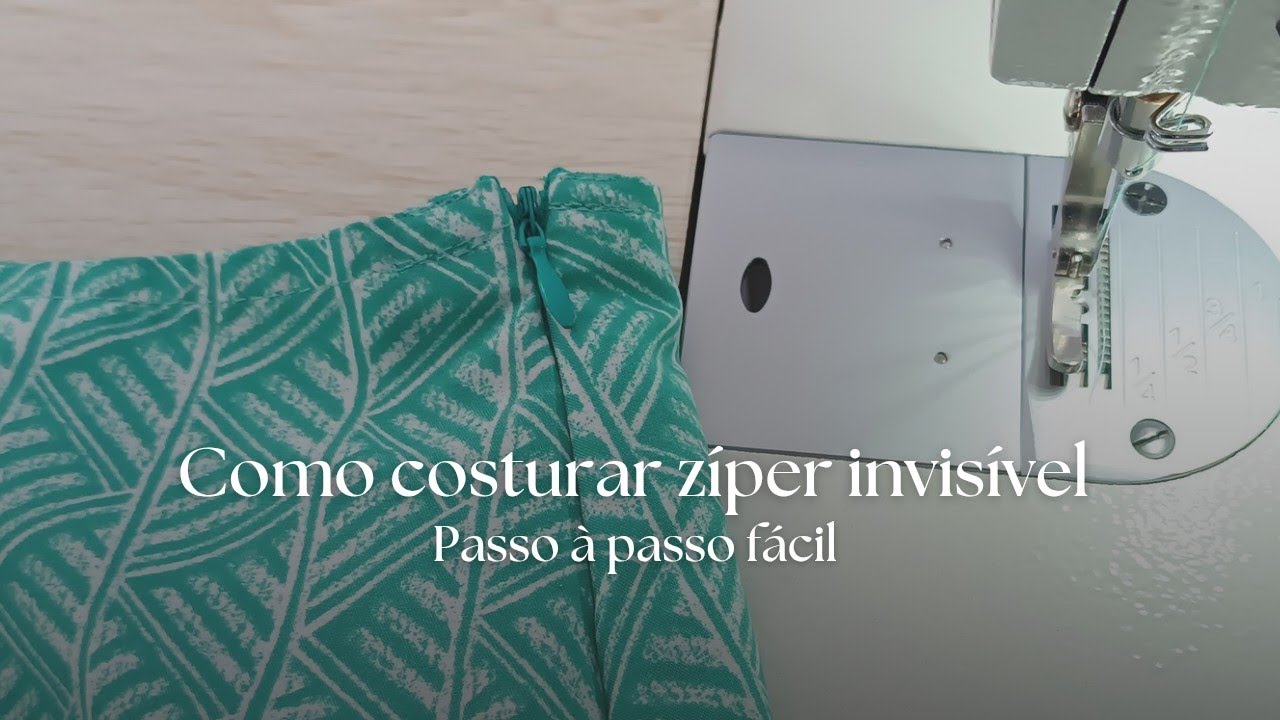 Como costurar zíper invisível| Dicas para aplicar zíper| Bella Costura Curso