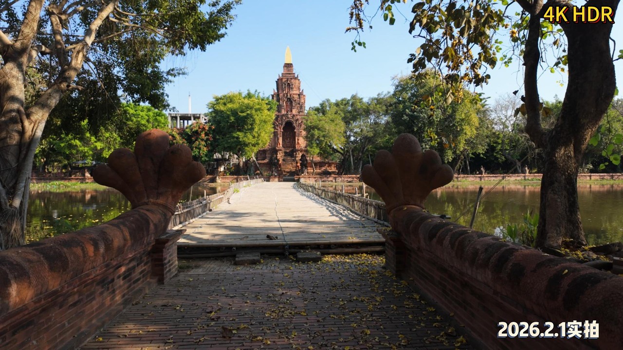 🇹🇭 Lamphun Angkor-Style Cafe 南奔吴哥窟咖啡 ☕｜Thailand’s Most Cinematic Cafe? No Music Walk