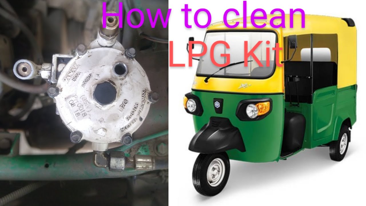 How to clean LPG Kit Piaggio Ape city