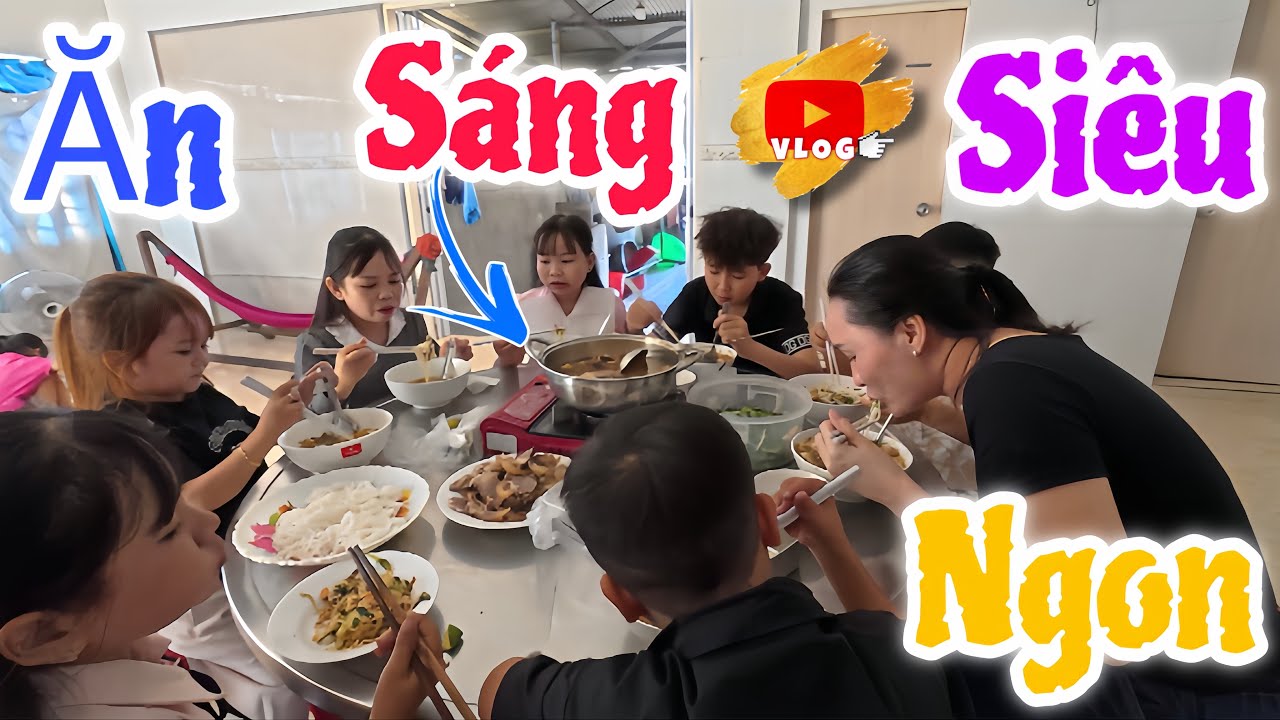 Biệt Đội Tí Hon Được Chị Hai Út Mini Chiêu Đãi Bữa Ăn Sáng Siêu Ngon || Hải Tí Hon