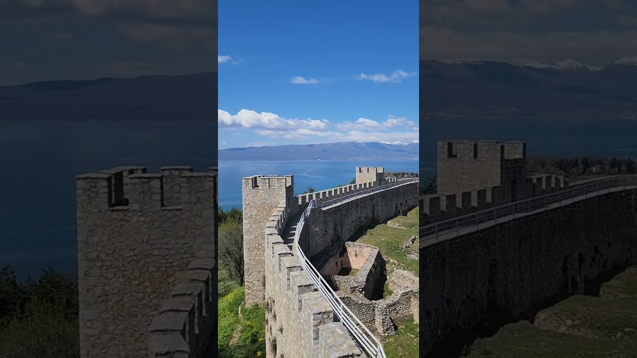 Samuel's Fortress Lake Ohrid North Macedonia