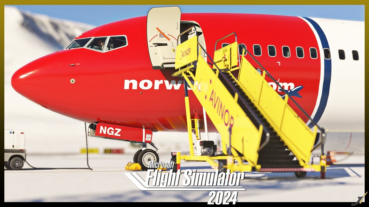 The Arctic Run: Tromsø ✈ Longyearbyen in the PMDG 738! MSFS 2024