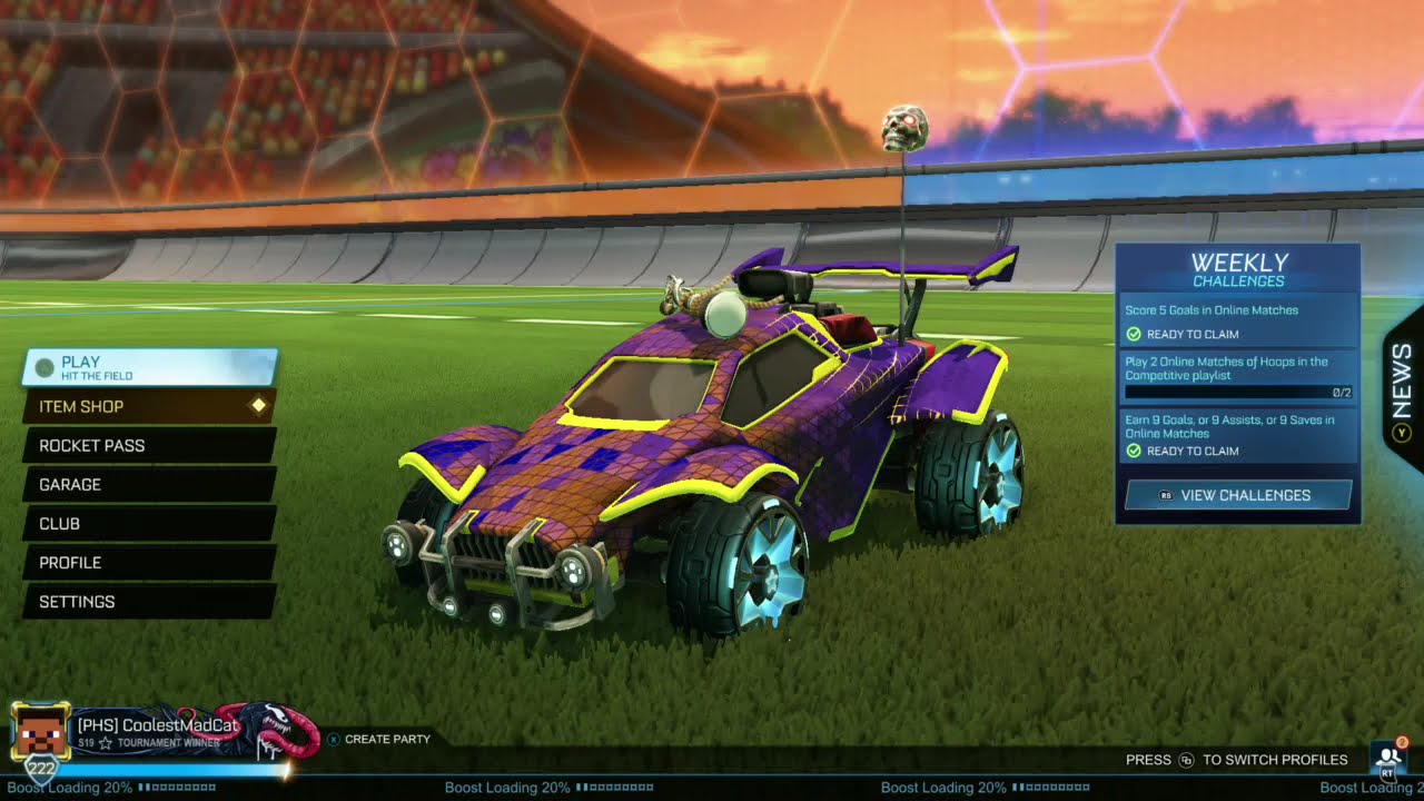 Grinding Rank in Rocket Leauge