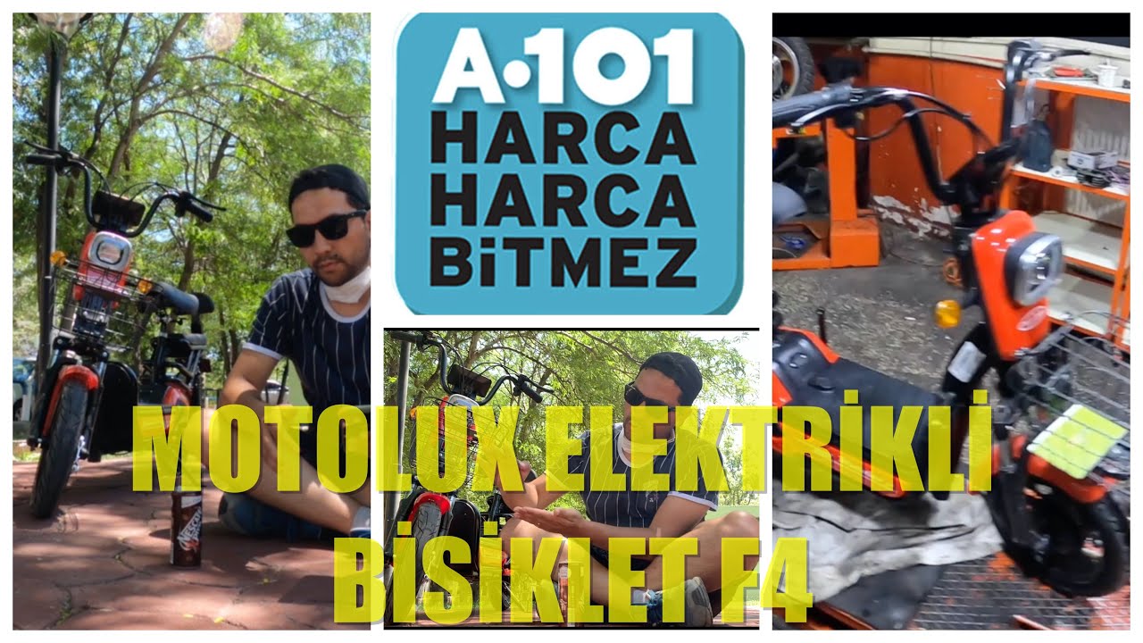 MOTOLUX F4 | A101 ELEKTRİKLİ BİSİKLET HAKKINDA HER ŞEY | YETKİLİ SERVİSİNE GİTTİM