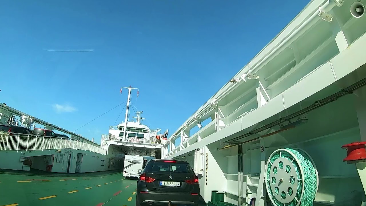 Ferry to Molde From Vestnes, Norway