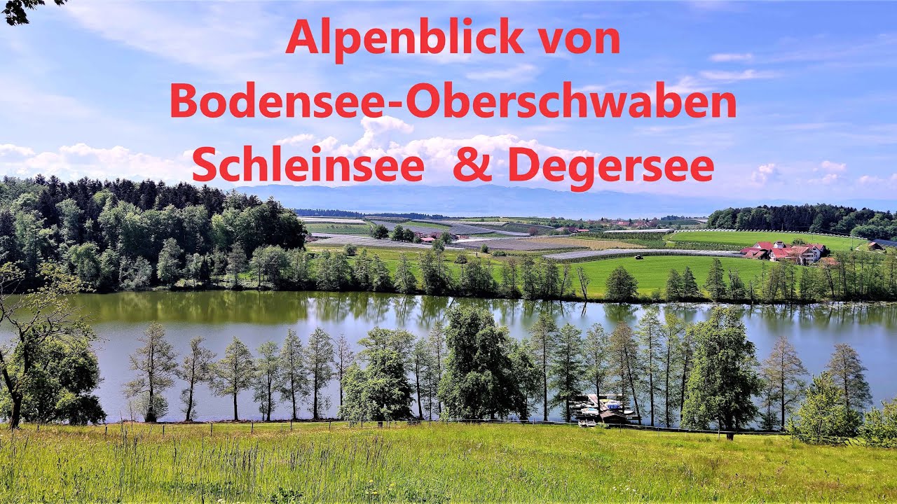 Wandern am Bodensee - Mit Alpenblick um die Seen von Bodensee-Oberschwaben( 2022, 4k)