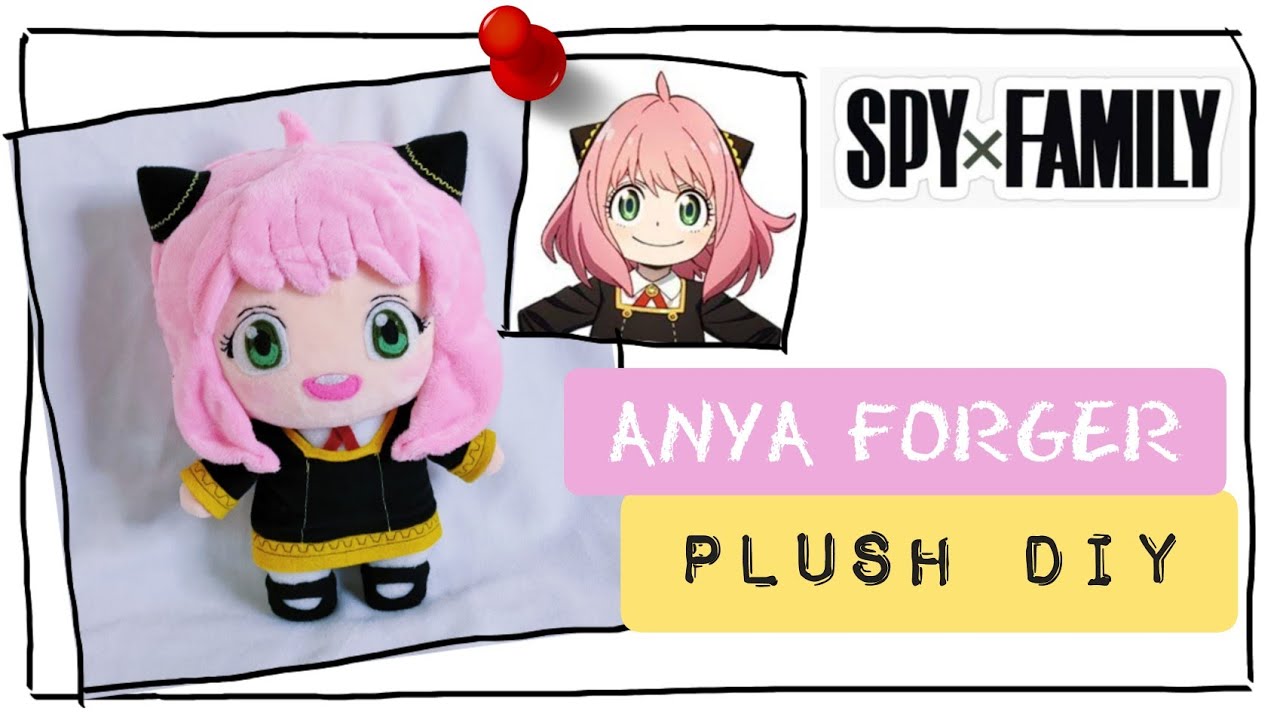 SPY x FAMILY Plush DIY — Anya Forger Plush Tutorial for Beginners!