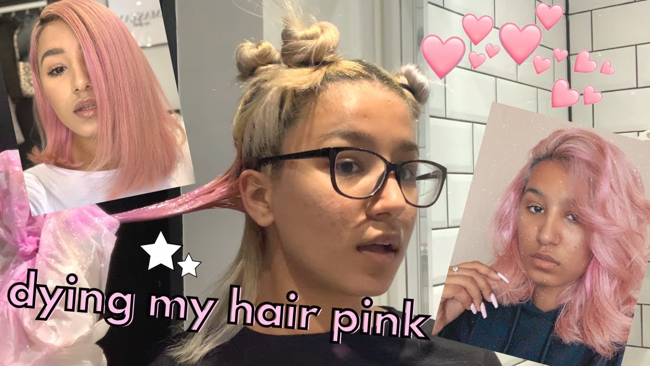 DYING MY HAIR PINK | Adore Soft Lavender