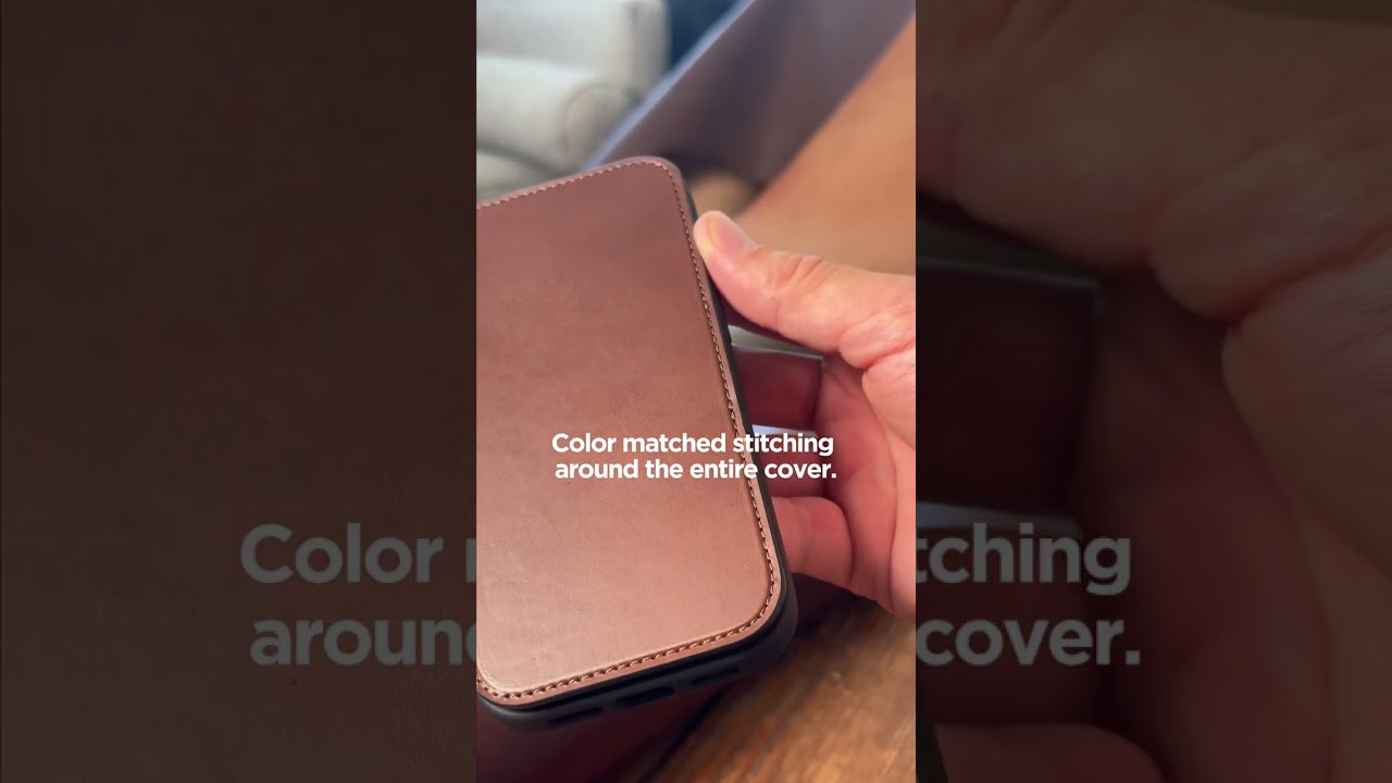 The perfect two-in-one. If you're tired of carrying a wallet, Modern Leather Folio is the solution.