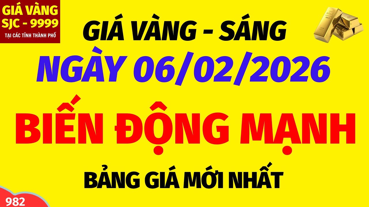 Giá vàng hôm nay 9999 SÁNG ngày 5 tháng 2 năm 2026- GIÁ VÀNG NHẪN 9999- Bảng giá vàng sjc, 24k 18k